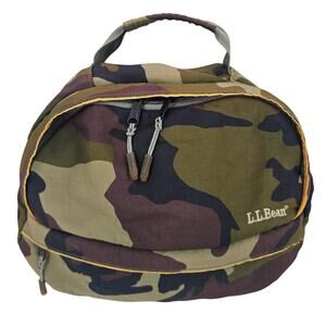 L.L. Bean Hunter's Toiletry Travel Bag  Khaki Olive Camo Camouflage  Gorp *READ*